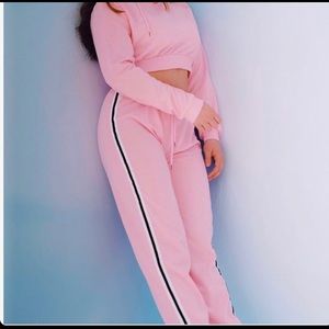 PINK JOGGER PANTS